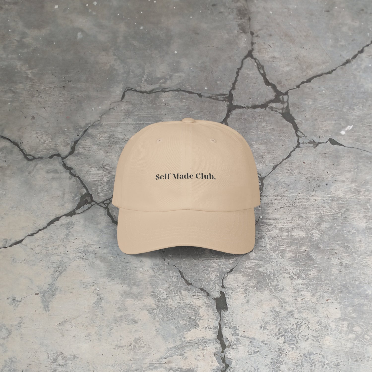 Casquette Dad Cap Broderie Self Made Club
