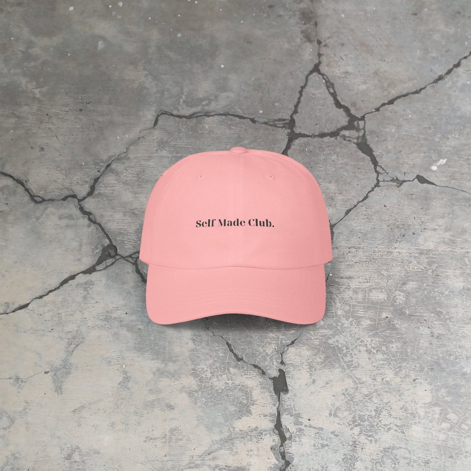 Casquette Dad Cap Broderie Self Made Club